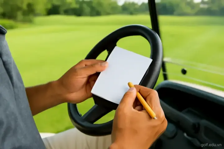 Đọc thẻ điểm golf: par, stroke index và cách ghi từng hố