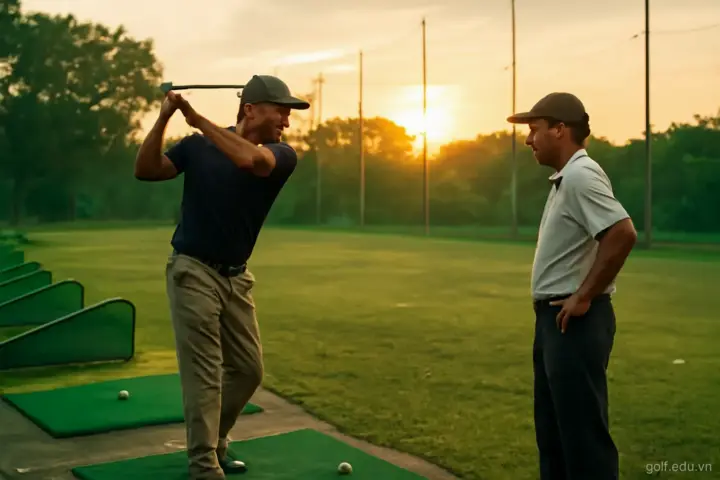 Short game chiếm nửa số gậy của vòng đấu